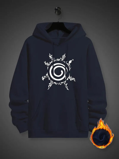 Herren Kapuzenpullover Sonne Trendy Design