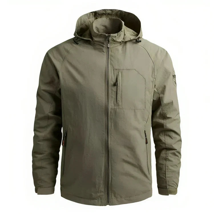 Herren Softshelljacke Wasserabweisend Kapuze
