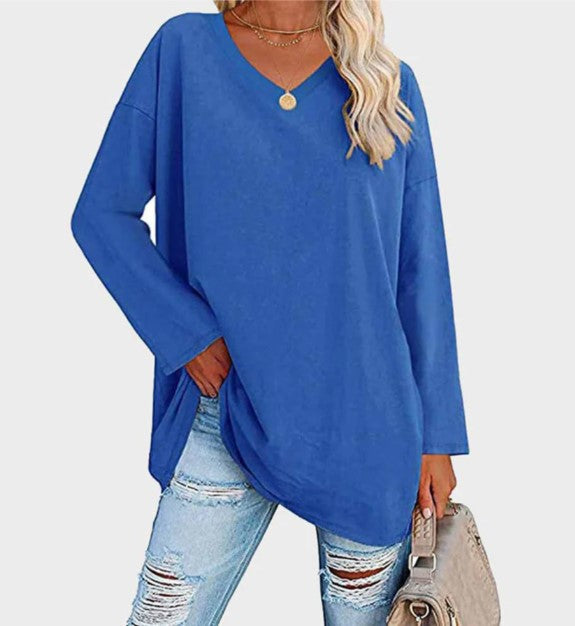 Stylisher Pullover Langärmlig Damen