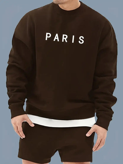 Stylisher Herren Pullover Paris Chic