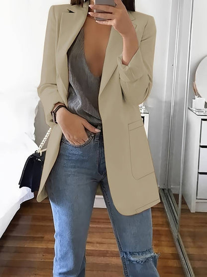 Eleganter Damenblazer Langarm Stil