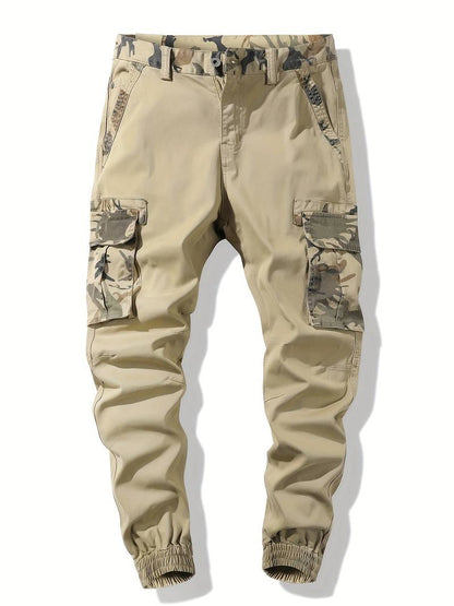 Militärhose Vintage Tarnmuster Stil - IdealeKleiden