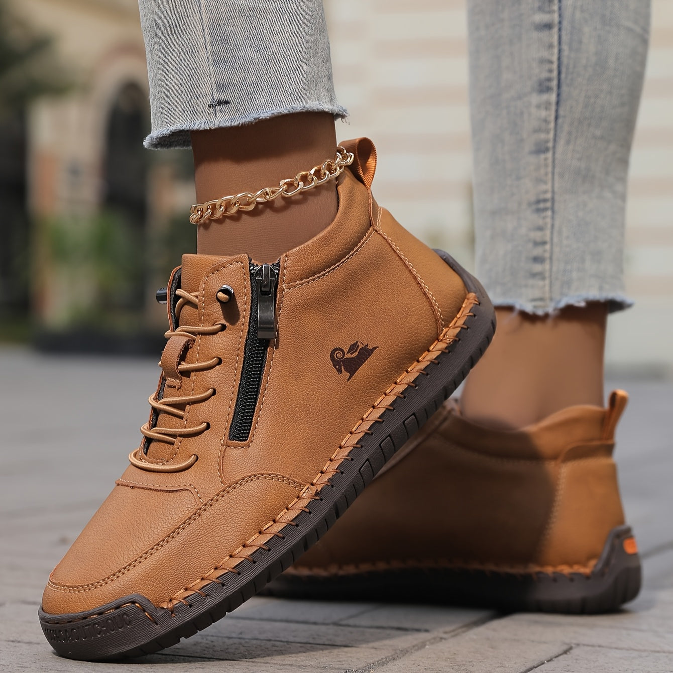Damen Bequeme Sportschuhe Schnellverschluss