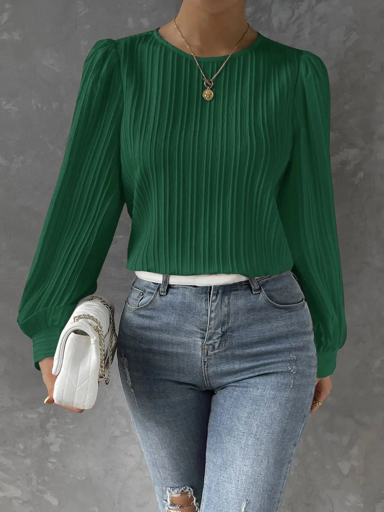 Elegante Damenbluse Zeitloser Stil