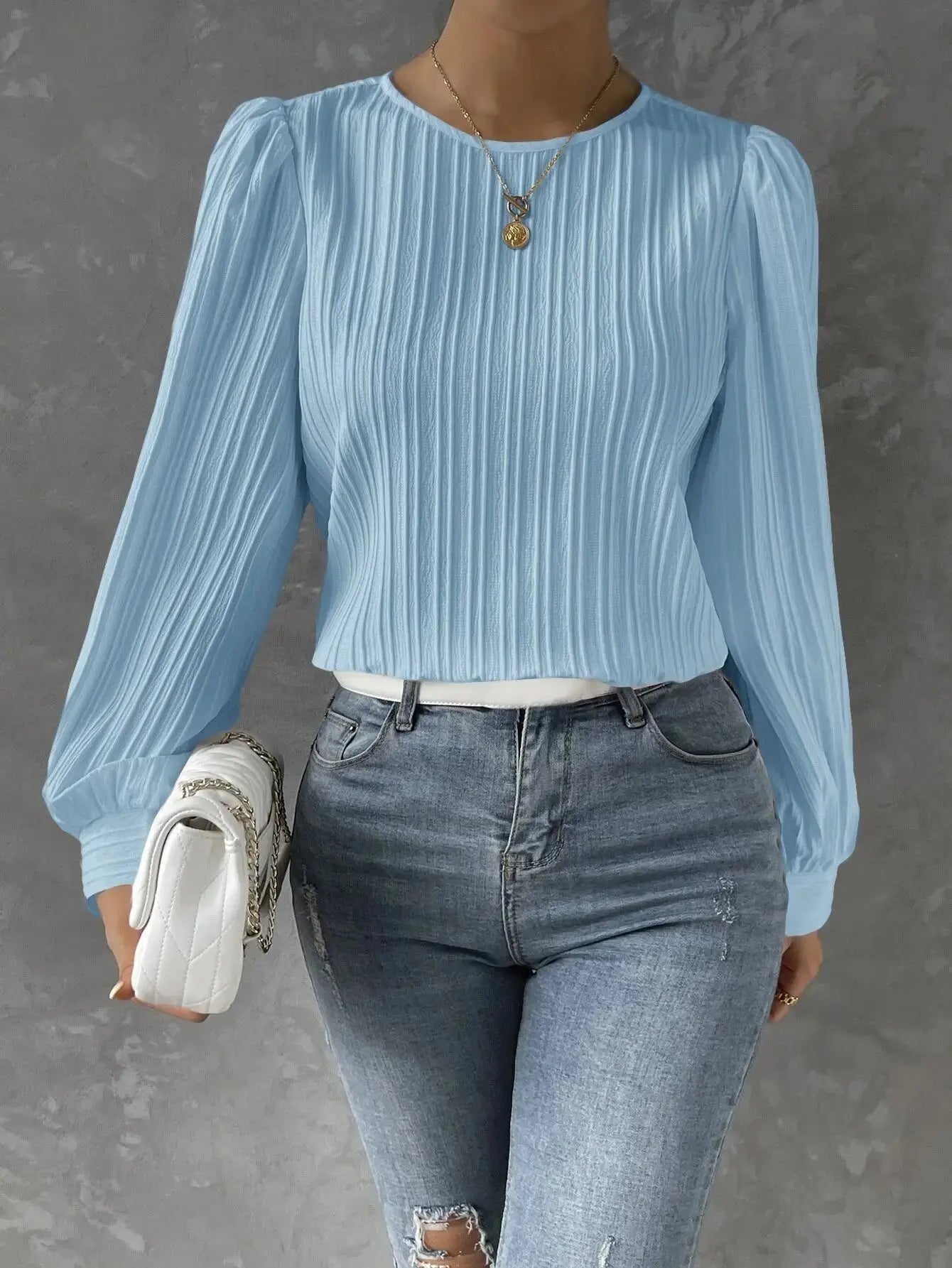 Elegante Damenbluse Zeitloser Stil