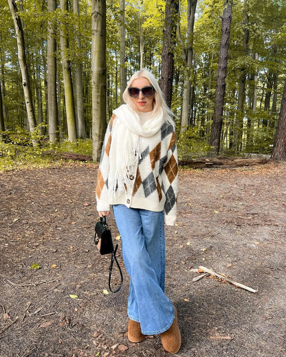 Modische Strickjacke Elegant & Vielseitig