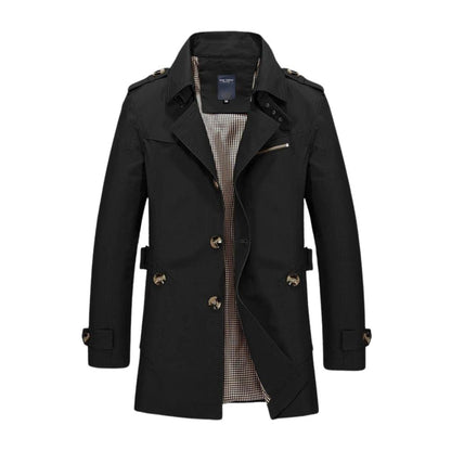 Herren Mantel Winddicht Wasserdicht Outdoor