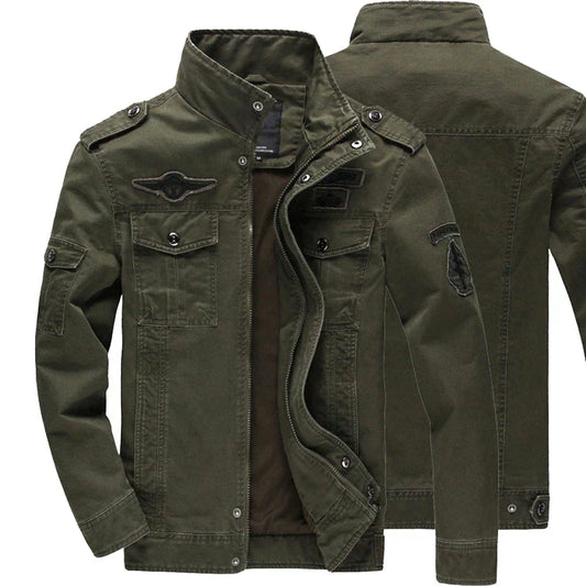 Militärjacke Herren Outdoor Style - IdealeKleiden