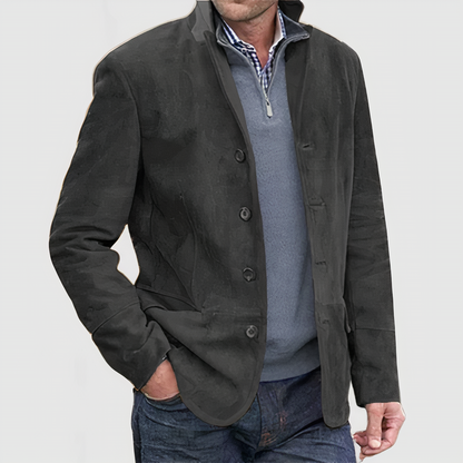 Retro Jacke Mit Knöpfen Damen