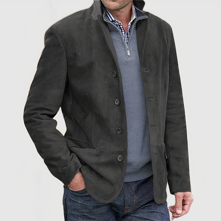Retro Jacke Mit Knöpfen Damen