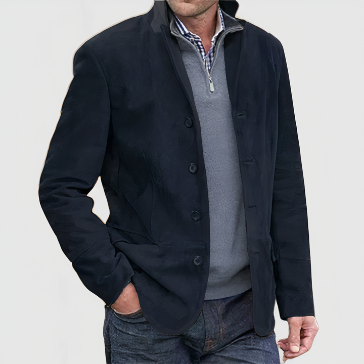 Retro Jacke Mit Knöpfen Damen