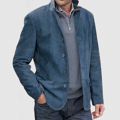 Retro Jacke Mit Knöpfen Damen