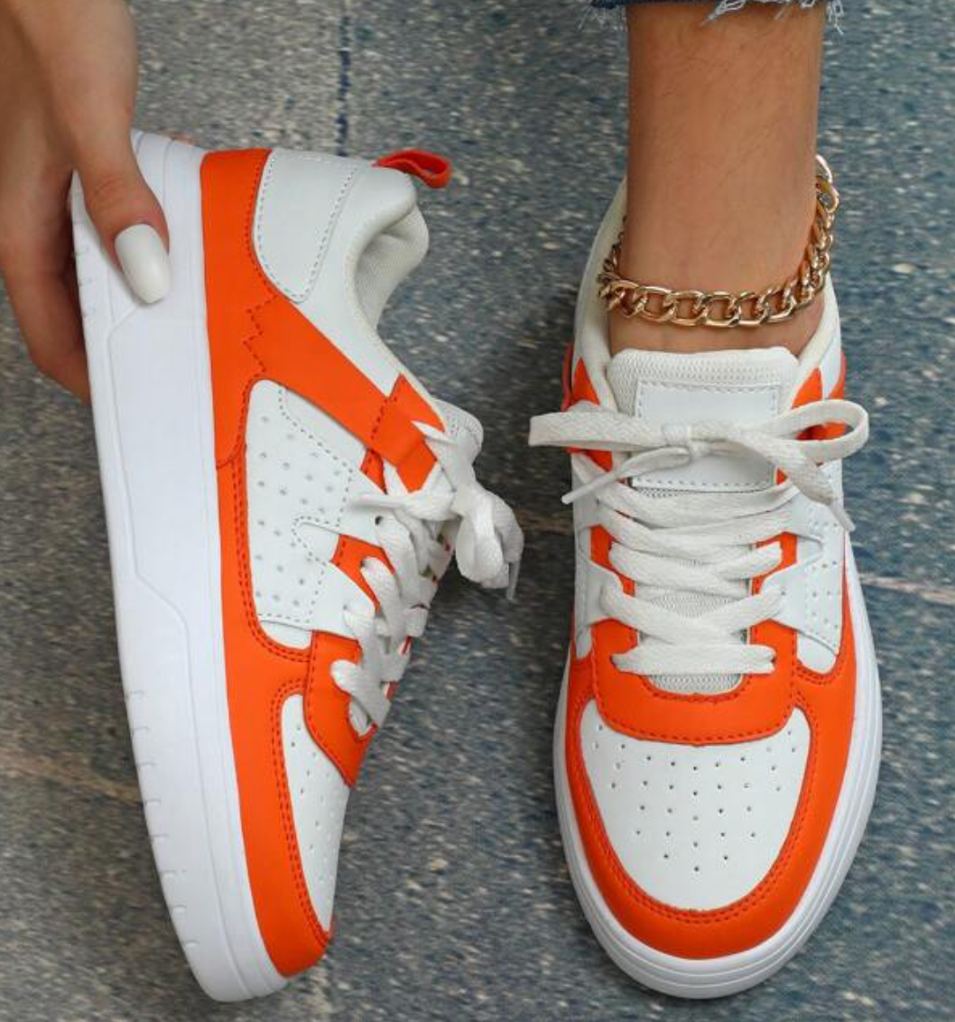 Damenschuhe Sneaker Sportlich Stylish