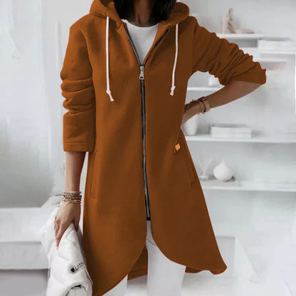 Stylisher Kapuzenpullover Mit Reißverschluss