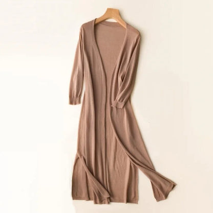 Langer Strickcardigan Damen Alyssa