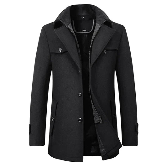 Luxus Wintermantel Business Chic Damen - IdealeKleiden