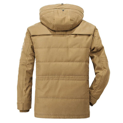 Praktische Winterjacke Vieltaschige Outdoorjacke - IdealeKleiden