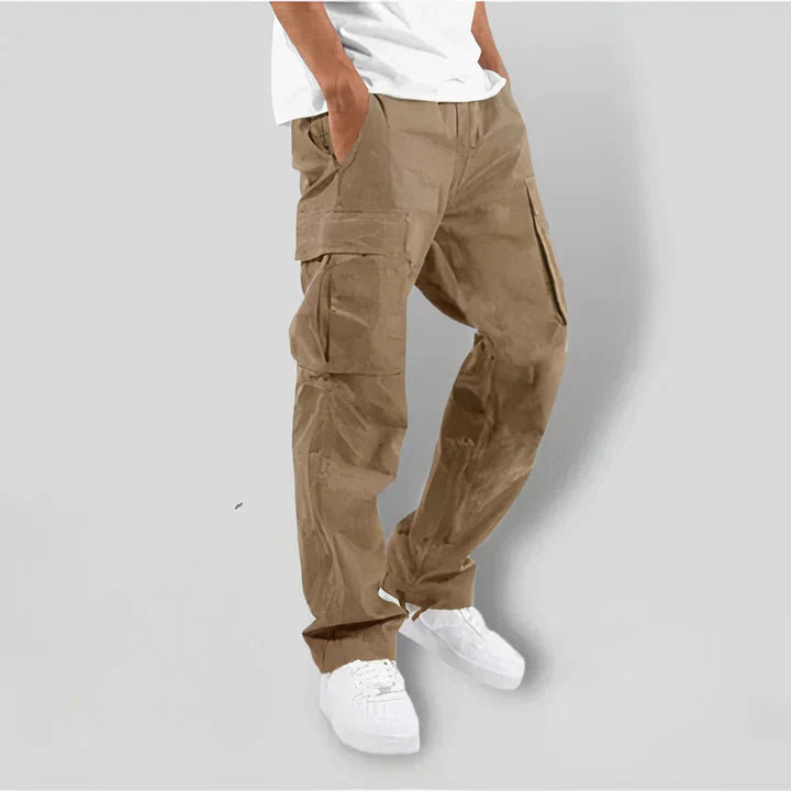Männer Cargohose Dunkelgrau Modern Stil
