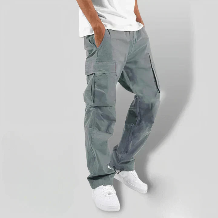 Männer Cargohose Dunkelgrau Modern Stil