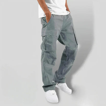 Männer Cargohose Dunkelgrau Modern Stil