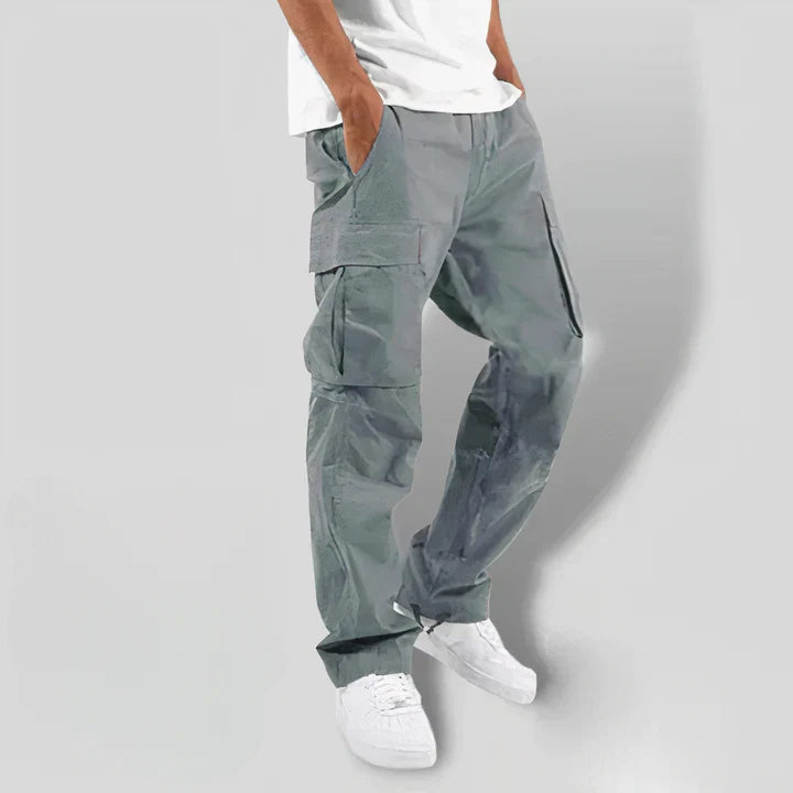 Männer Cargohose Dunkelgrau Trendy
