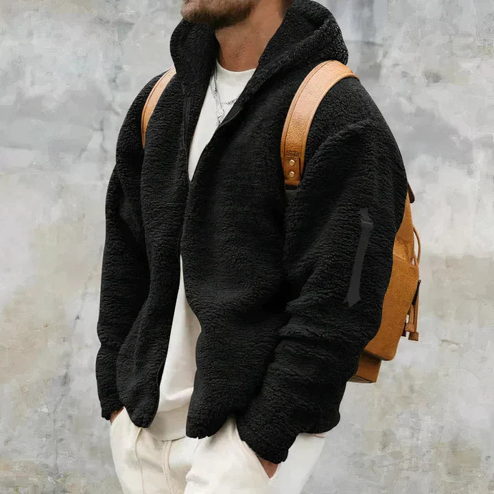 Herren Winterjacke Warm Kuschelig