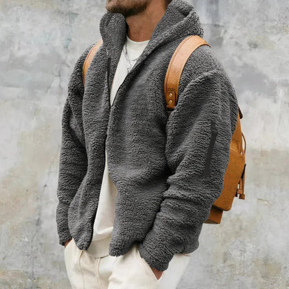 Herren Winterjacke Warm Kuschelig