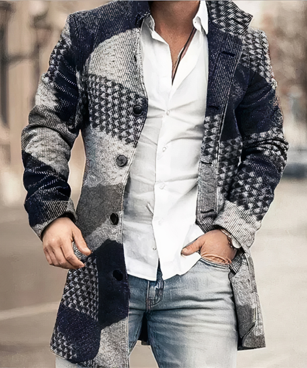 Stilvoller Herren Trenchcoat Elegant