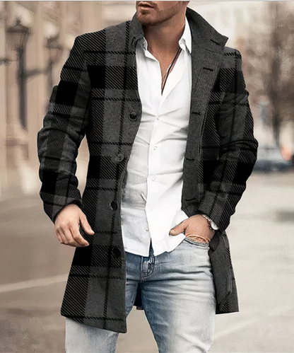 Stilvoller Herren Trenchcoat Elegant