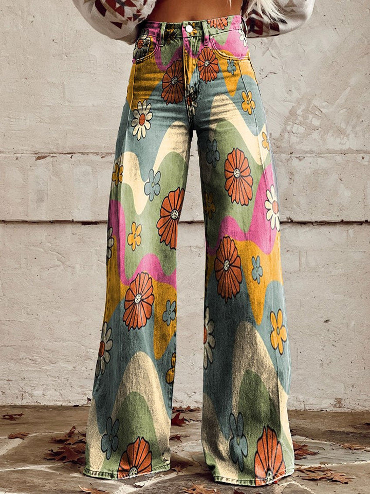 Elegante Damen Hose Lang