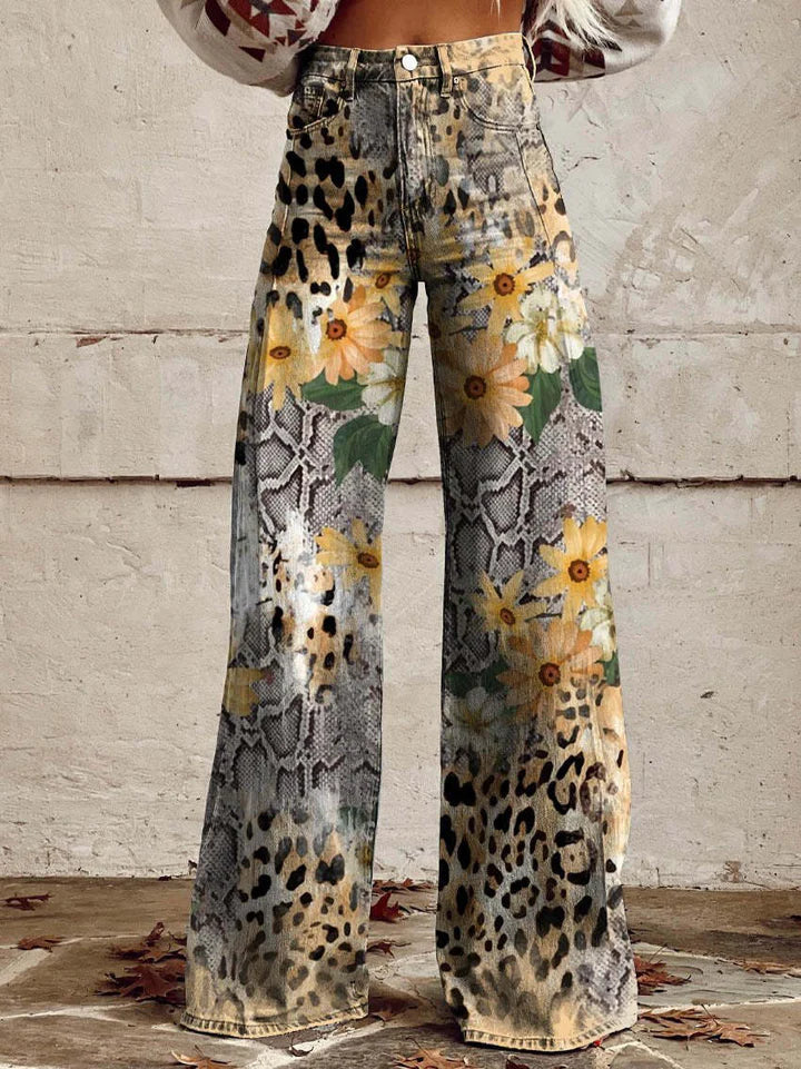 Elegante Damen Hose Lang