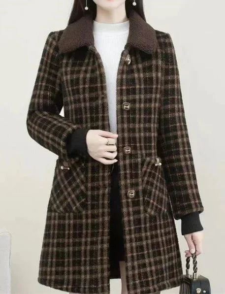Eleganter Damenmantel Mittellang