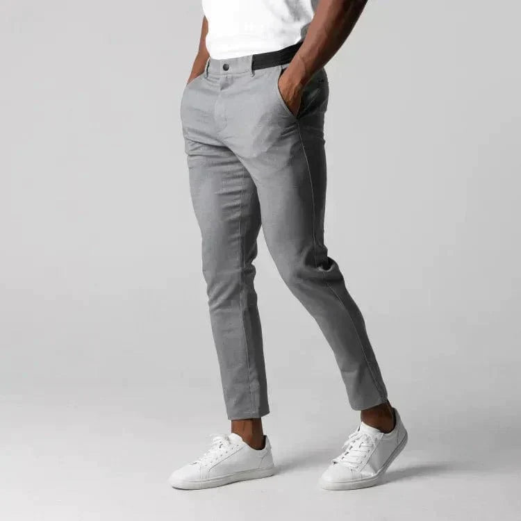 Herren Stretch Chino Hosen Elegant