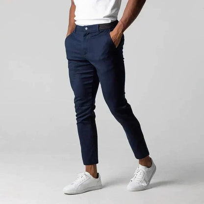 Herren Stretch Chino Hosen Elegant
