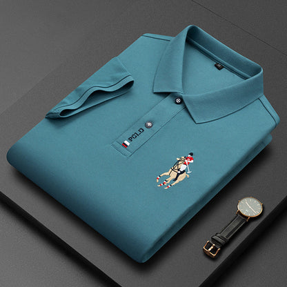 Polo-Shirt Gestickt Elegant Sportlich