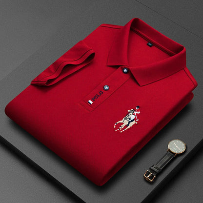 Polo-Shirt Gestickt Elegant Sportlich