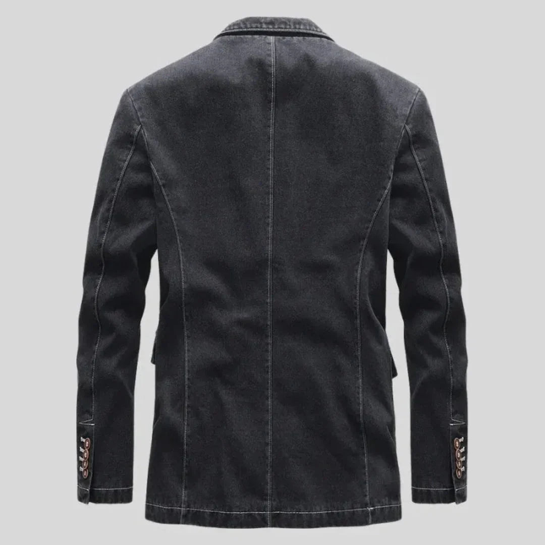 Moderner Denim Blazer Robust - IdealeKleiden
