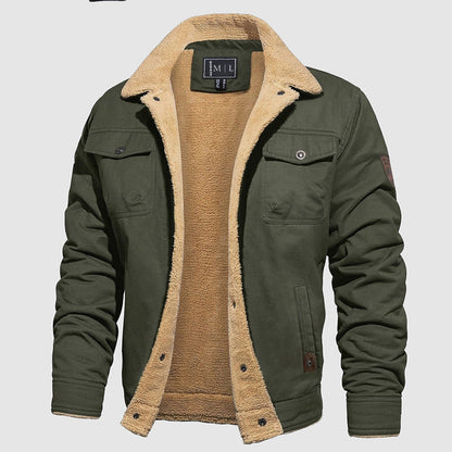 Lederjacke Pilotenstyle Elegant