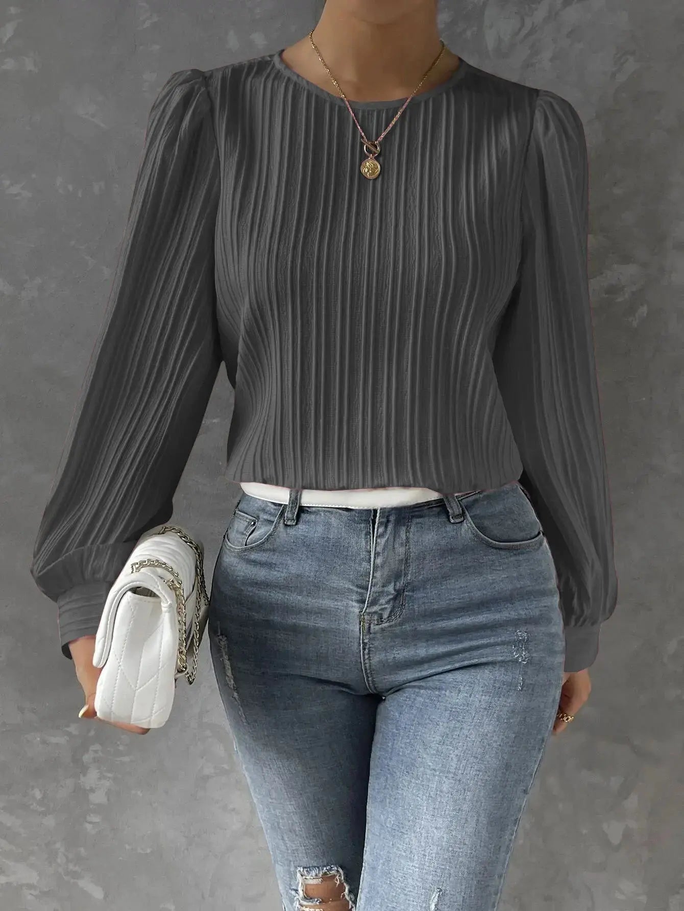 Elegante Damenbluse Zeitloser Stil