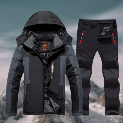 Wasserdichte Outdoor-Jacke Winter Set