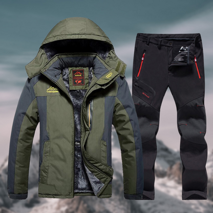 Wasserdichte Outdoor-Jacke Winter Set