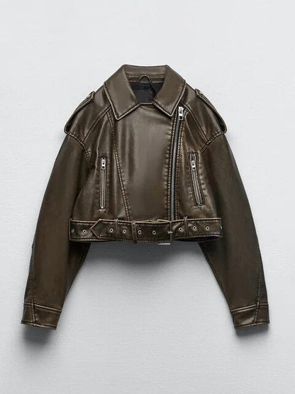 Damen Jacke Ulani Stylish Leder