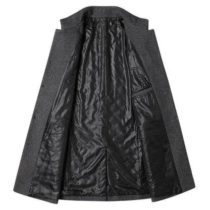 Herren Wollparka Warm Elegant - IdealeKleiden