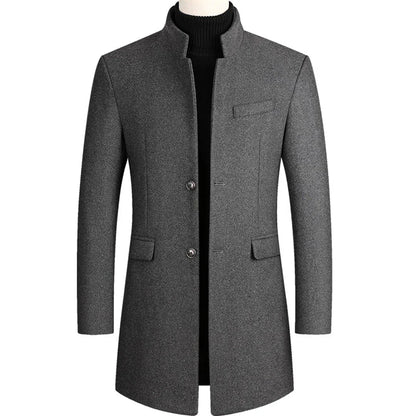Herren Wollparka Warm Elegant