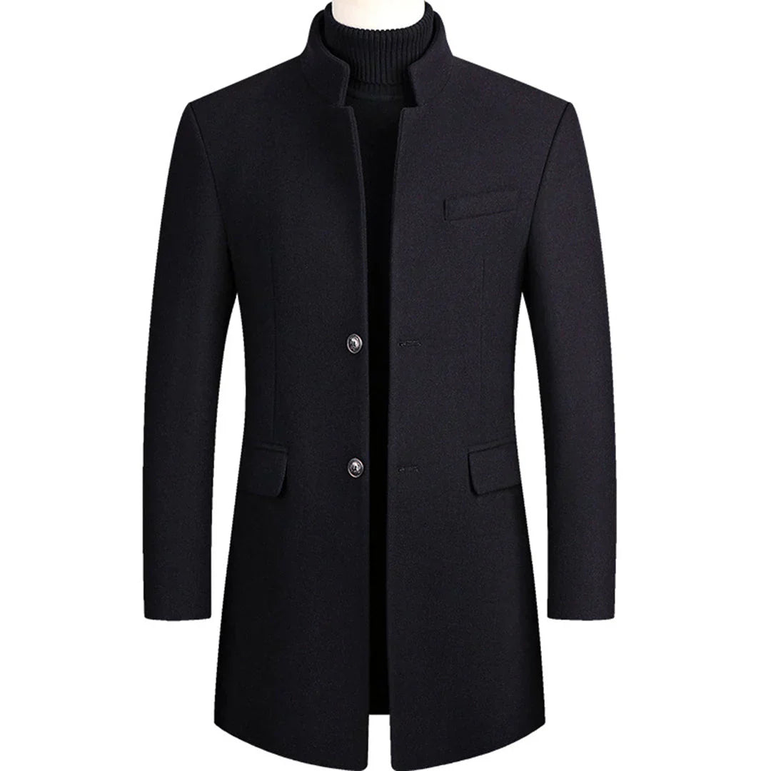 Herren Wollparka Warm Elegant
