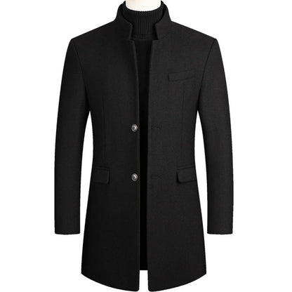 Herren Wollparka Warm Elegant