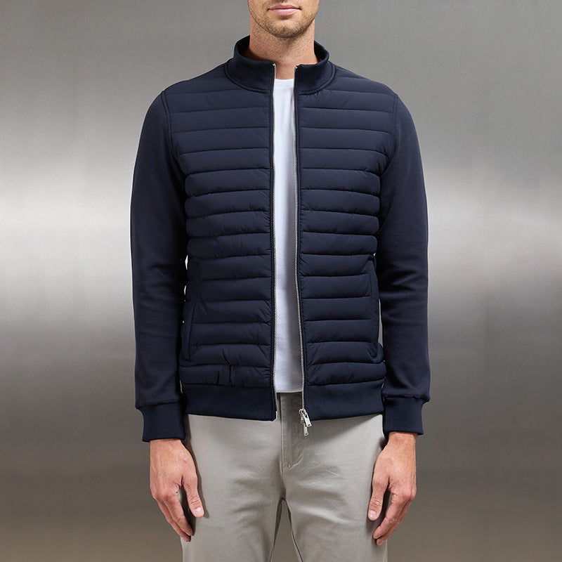 Herren Steppjacke Klassisch Schnitt