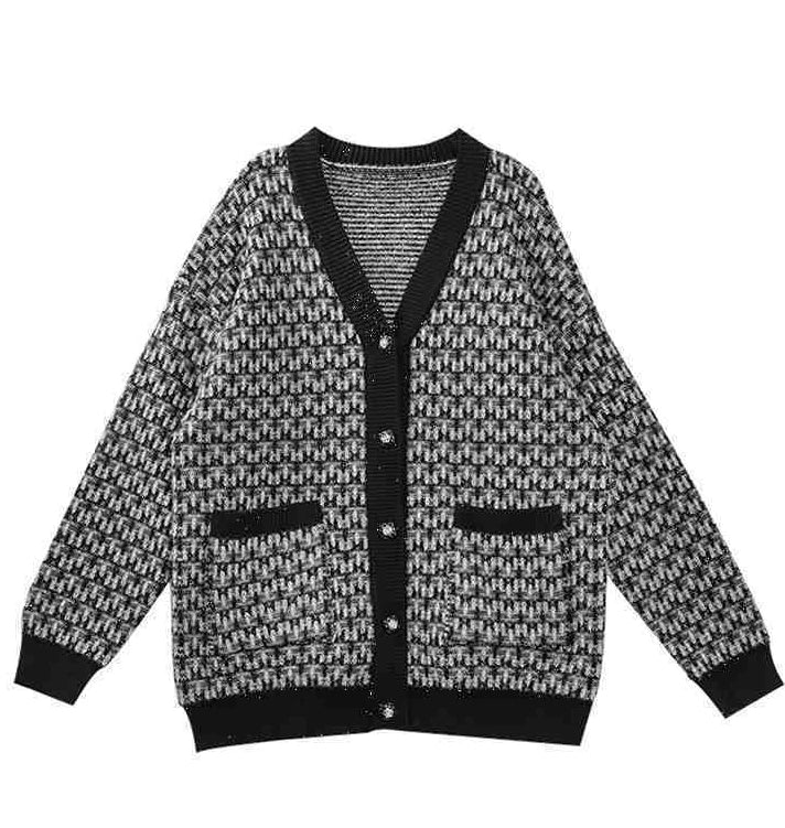 Damen Cardigan Elegantes Strickdesign