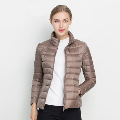 Klassischer Damen Steppmantel Warm Winter