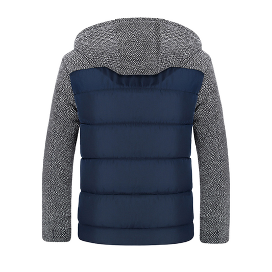 Wintersteppjacke mit Kapuze Modern - IdealeKleiden